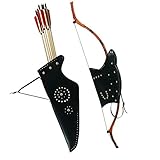 Material: aus Kunstleder; Länge: 16.5 Zoll (42 cm), für Langbogen, Reiterbogen, Recurvebogen