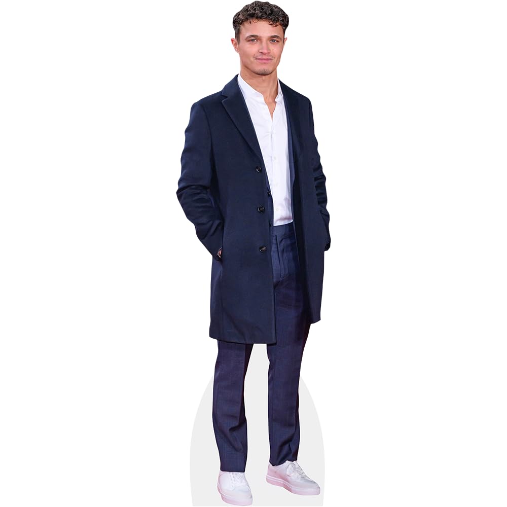 Lando Norris (Long Coat) Mini Size Cutout