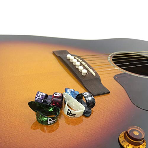 Perri's Leathers | Celluloid Thumb Picks | 6-Pack | Verschillende Kleuren | CTP-AST1 - Image 5