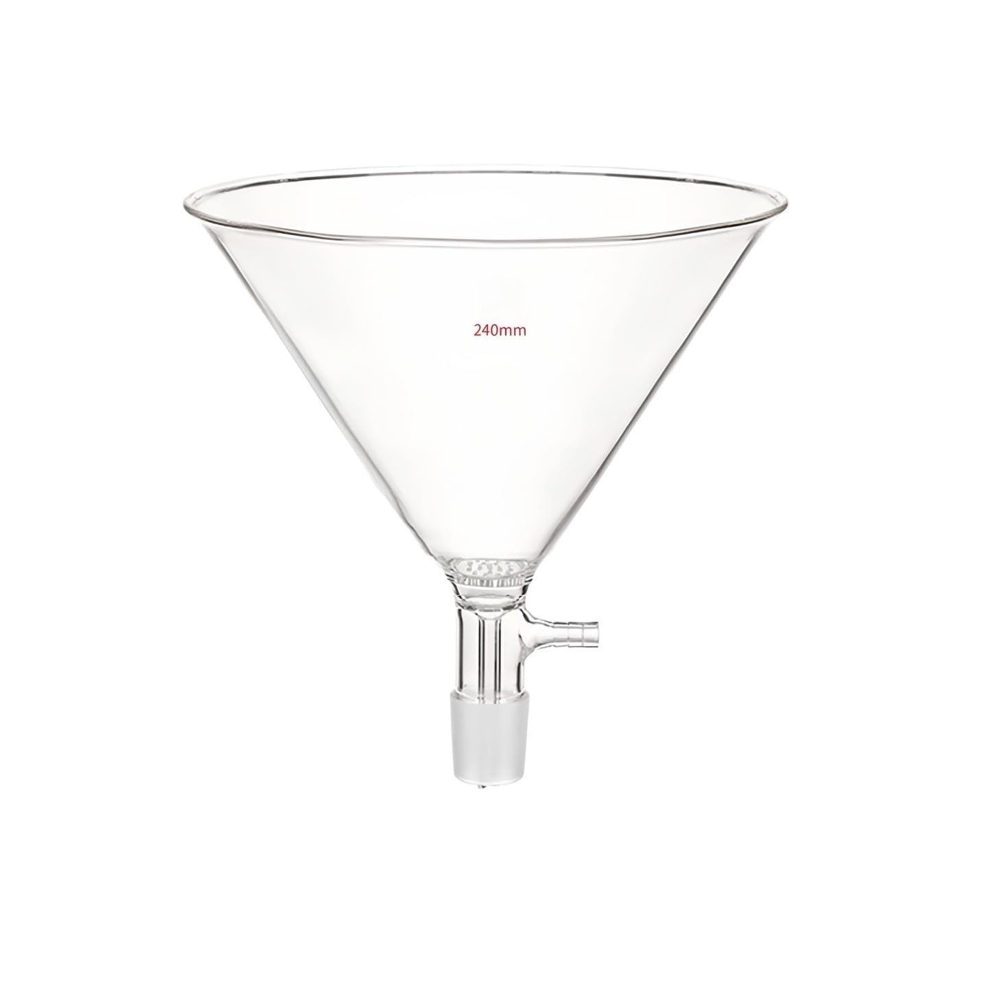 Embudo Büchner Vidrio Borosilicato Junta Esmerilada Filtro Vacío-240mm 29/32