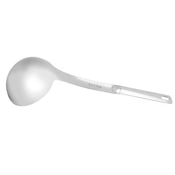 Ubersweet Stainless Steel Skimmer, Filter Spoon, 304 Stainless Steel Forging for Cooker Woman Chef Kitchen |