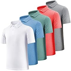 5 Pack White,light Blue,green,orange Red,light Grey