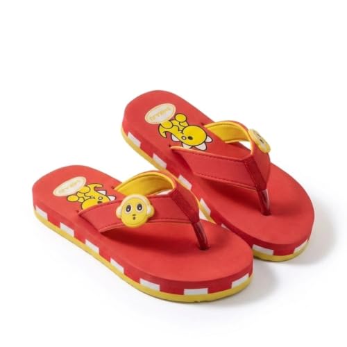 Image of Kids' Flip Flop Slippers, soft and Lightweight sole, Super Flexible, Comfortable & Arch Support, Durable Indoor and Outdoor Slippers