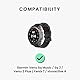 kwmobile USB C Ladekabel kompatibel mit Garmin Venu Sq Music/Sq 2 / Venu 2 Plus/Fenix 7 / vivoactive 4 - Kabel Charger - Smart Watch Typ C Ersatzkabel - Fitnesstracker Aufladekabel