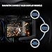 Thermalright Wonder Vision 360 Turbo ARGB Black AIO CPU Cooling,CPU Water Cooler System,6.67inch Curved Screen with 2400x1080 Resolution,for AM4/AM5,LGA1851/1700,7:3 Visual Scale Screen Ratio for 3D