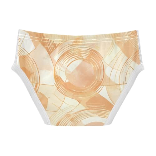 KLL Gold Abstract Metallic Toddler Boy Comfort Briefs Cute Undies2