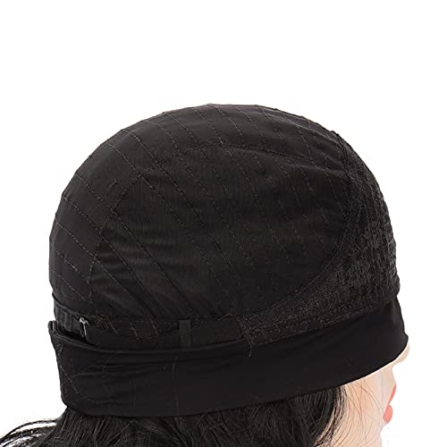 Perruques cosplay courtes bouclées LWZ cheveux synthétiques dames