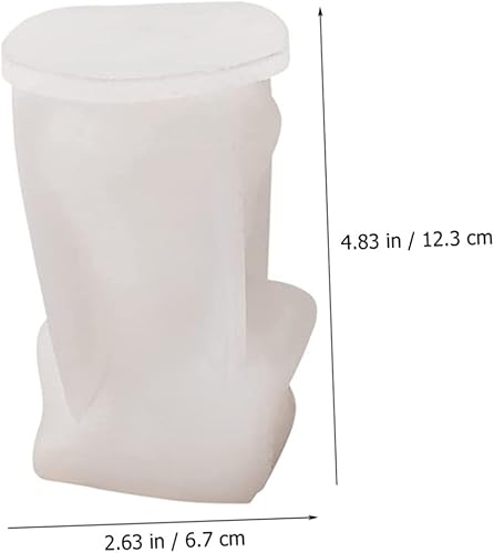 Miniatura 3 de COHEALI 4 moldes para jarrón David, moldes de silicona, moldes de silicona para tubos de ensayo de resina, soportes de tubo de ensayo, soporte para