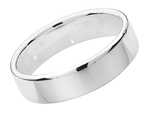 Bague de mariage 5mm argent fin alliance de vie active confort