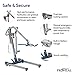 ProHeal All-in-One Patient Lift - Portable Patient Lift for Home Use and Facilities - Universal Electric Lift for Car, Chair, Bed, and Floor - 350 lb. Weight Capacity - 4-Point Spreader Bar