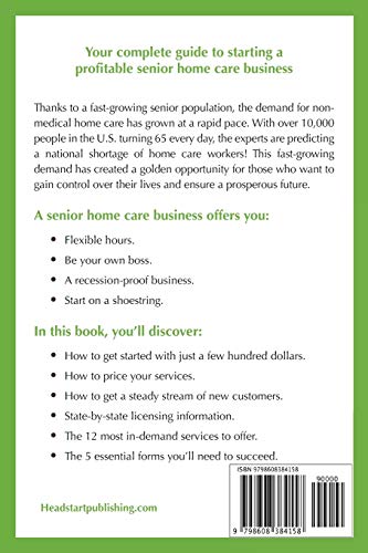 Start Your Own Senior Home Care Business (Senior Service Business Guides) - Image 2