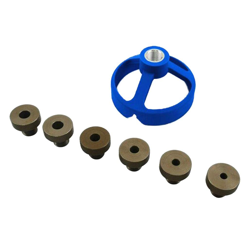 CALANDIS™ Woodworking Drill Guide Bit 5-10mm Vertical Hole Position Locator Blue | Routers | Power Tools | Tools-image-45