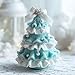 DIY Crochet Christmas Tree Kit for Beginners–Handmade Holiday Craft Set with Yarn, Hook, Beads,Easy Starter Kit for Christmas Decorations, Tree Ornaments & Party Decor (Pink)