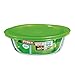 Pyrex RECIP Red C/T 20CM Tapa Verde C&S PX Recipiente, 20 cm