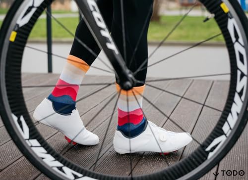 Image of TODO PRO Cycling Socks - Breathable Bike Socks for Men and Women
