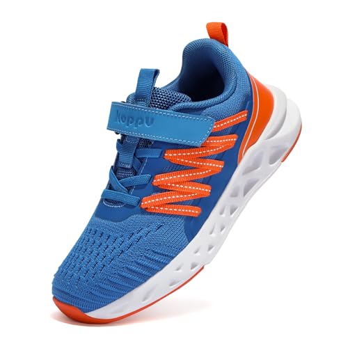 Image of koppu Boys Girls Shoes Non-Slip Tennis Shoes Fashion Lightweight Breathable Kids Sneakers for Little Kids /Big Kids