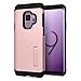 Spigen Tough Armor Galaxy S9 Case with Reinforced Kickstand and Heavy Duty Protection and Air Cushion Technology for Samsung Galaxy S9 (2018) - Rose Gold