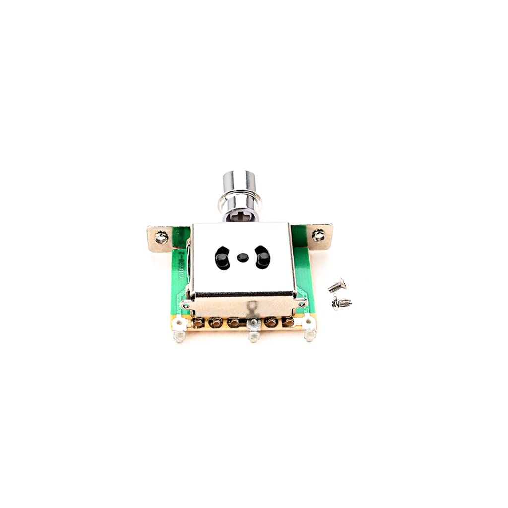 Alnicov 1PC 3 Way Pickup Selector Switch with Silver Tip for Electirc Guitars - Image 4