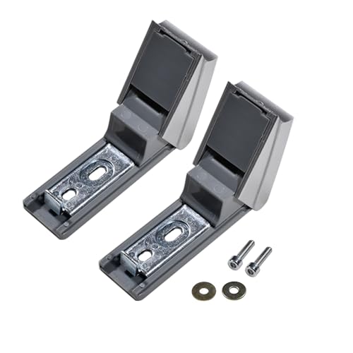 Kit de reparación de bisagras de puerta, congelador y refrigerador, par de bisagras compatibles con Liebherr 9590178 95901780
