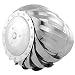 PrimeMatik - Sombrero Extractor de Humos galvanizado Giratorio para Tubo de 160...