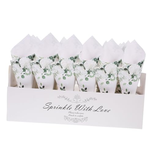 Boîte à cônes papier mariage de qualité supérieure pour événements