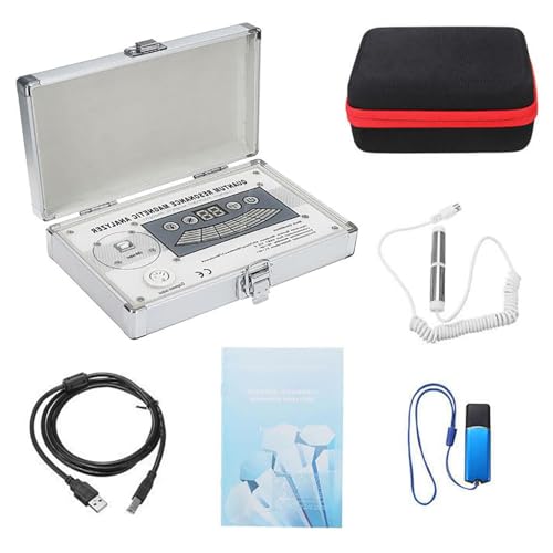 ZPBLWT Quantentherapie-Gerät, Quantum Resonanz Magnetisch Analysator für Gesundheitsanalyse, 3D-dynamische Mehrsprachige Ganzkörperunterstützungs, Windows-kompatibel