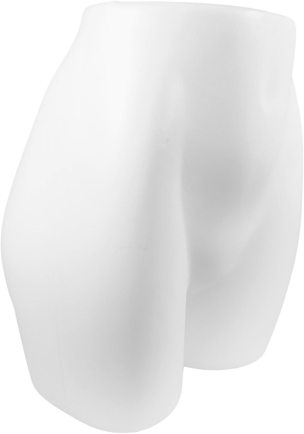 Female Hip Mannequin for Lower Body Display Realistic Full Butt Form Prop for Panties Apparel Plastic Construction for Boutiques Trade Shows Natural Skin Tone