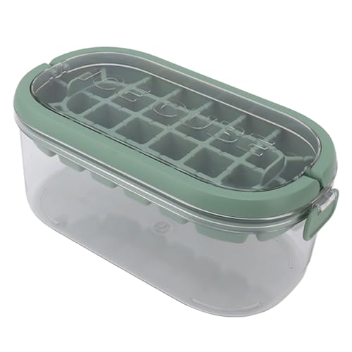 Molde portátil para cubitos de hielo con tapa y asa miniatura 1