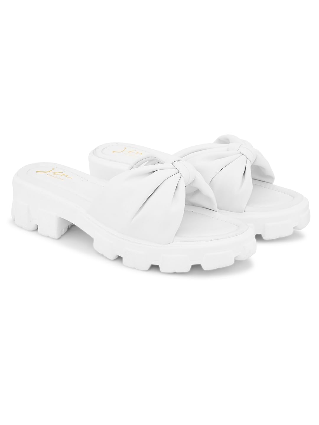 JM LOOKS Slip-On Block Heel Casual Sandals with Open Toe Style for Women & Girls (B0CWDFGTPC) Amazon Price History, Amazon Price Tracker
