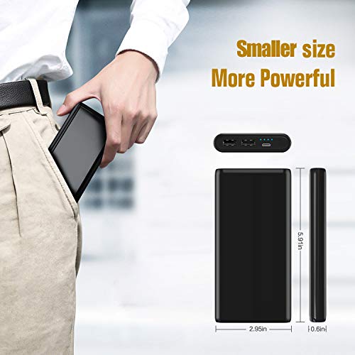 Portable Charger Power Bank 25800mAh Ultra High Capacity High-Speed Recharging External Battery Pack 2 USB Output with 4 LED Display Battery Phone Charger for Smart Phones,Android Phone,Tablet & More - Thumbnail 4