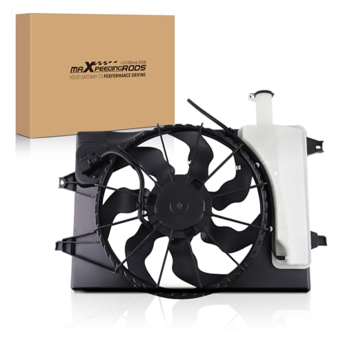 Image of maXpeedingrods Engine Radiator Cooling Fan Assembly for Elantra Sedan 2.0L 2017-2018, for Elantra GT 2.0L 2018-2020 Replacement HY3115156, 25380-F2000