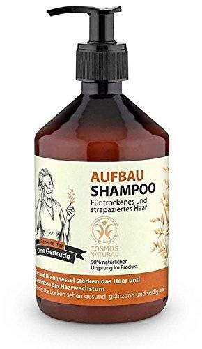 Recetas de la abuela Gertrude – Champú – Limpia suave y suavemente – Mejora la estructura – Con vitaminas y aminoácidos – 500 ml