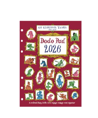 The Dodo Pad Filofax-Compatible 2026 A5 Refill Diary - Week to View Calendar Year