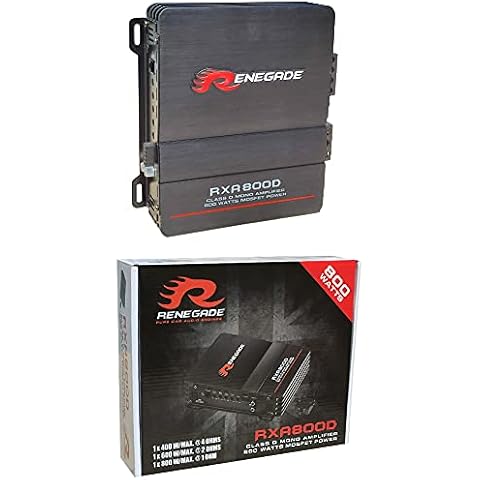 Amplificateur Mono Renegade RXA800D Cover
