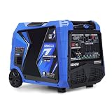 DK 9200W Generator, Tri-fuel, Gas LPG NG, 120V/240V Output, Remote & Electric Start, 5-20R L5-30P 14-30R 14-50P, for Backup Power Outage Home