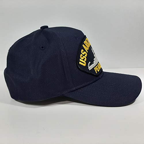 Gorra USS Arizona BB-39 Pearl Harbor Bordada miniatura 3