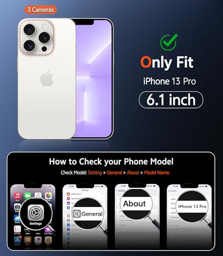 Image of FNTCASE for iPhone 13 Pro Case: Matte Magnetic Phone Cases with Screen Protector Compatible with Magsafe Slim Anti Yellowing Rugged Shockproof Protective Translucent Cell Phone Cover (C-Purple)