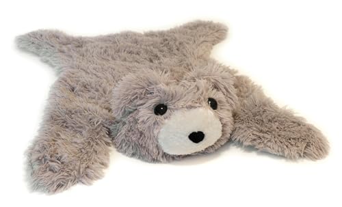 HousexHeart Handmade Frosted Brown Bear Rug - Cozy Woodland...