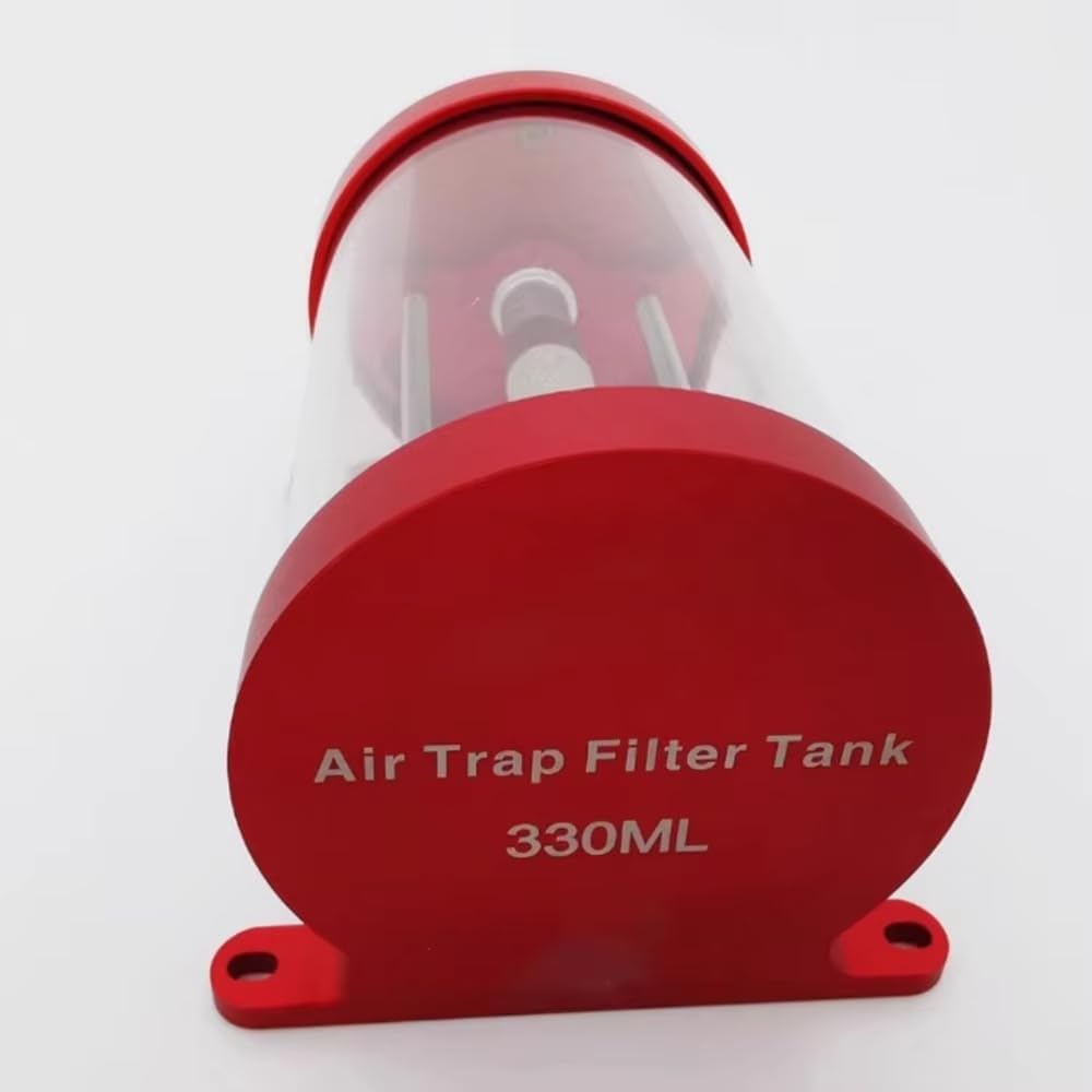Aircraft Fuel Tank for Jet Turbine Models - 330ML Capacity, Anti-Bubble Design, Aluminum Alloy Construction