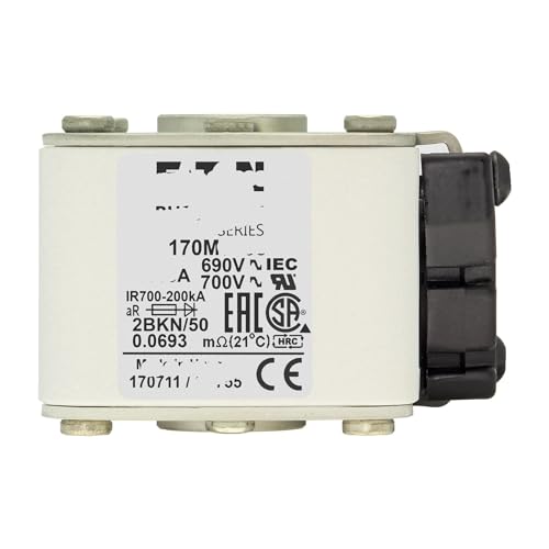 Fusible 170M5467 pour armoire électrique connectée type cube à extrémité plate