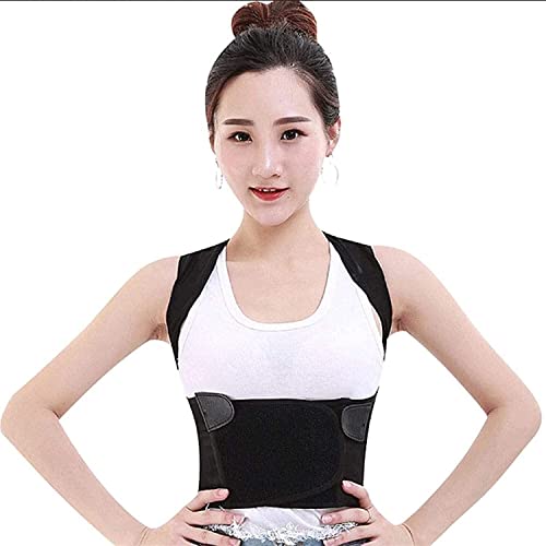 Correcteur de posture pour homme femme et enfant - Support dorsal réglable anti-cyphose