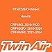 Twin Air Pre-Oiled Dual Stage Foam Air Filter for Honda CR125 CR250 CR500 2000–2001 – OEM Part# 17213-KZ3-730 Replacement