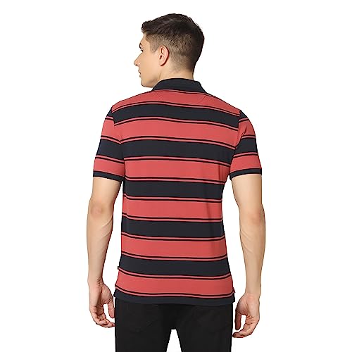 Image of Blackberrys Men's Striped Slim Fit T-Shirt