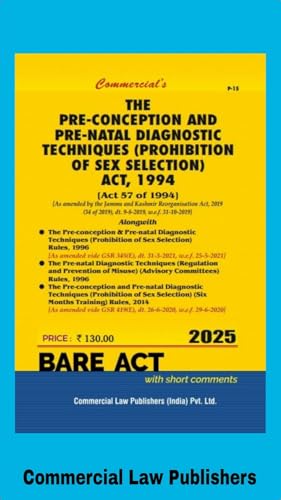 Commercial's PRE-CONCEPTION AND PRE-NATAL DIAGNOSTIC TECHNIQUES (...