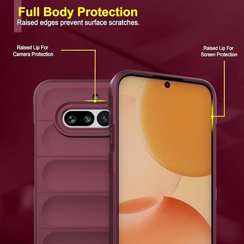 Image of Zapcase Back Case Cover for Nothing Phone (4a) | Compatible for Nothing Phone (4a) Back Cover | Liquid Silicon Magic Case with Camera Protection | Plum