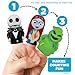 Disney Nightmare Before Christmas 10 Piece Finger Puppet Set - Educational Play, Party Favors, Bath and Pool Toys, Beach Fun, Playtime Activities