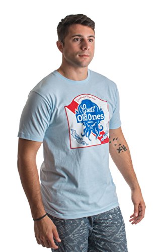 Great Old Ones Grog | Camiseta unissex divertida Lovecraft Cthulhu Beer Spoof Literary, Light Blue,