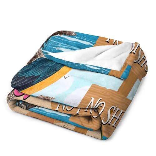 Couverture polaire perroquet coloré 177x203 cm pour canapé et lit - 4