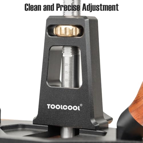TOOLCOOL Router Plane Handheld Woodworking Tool Simple and Effective Plow Plane for Tuning Joinery Cutting Grooves Mortise (Wood Grip) by Toolcool - Image 4