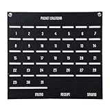 ウォールポケッカレンダーポケッお薬カレンダ1ヶ壁掛けポケッウォールラッ吊り下小物収壁掛け収省スペー薬飲み忘れ防展示や収納に便カードサイズポケッ壁掛けバッおしゃれ